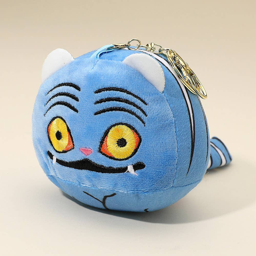 KPop Demon Hunters Huntrix The Derpy Tiger Keychain Charm