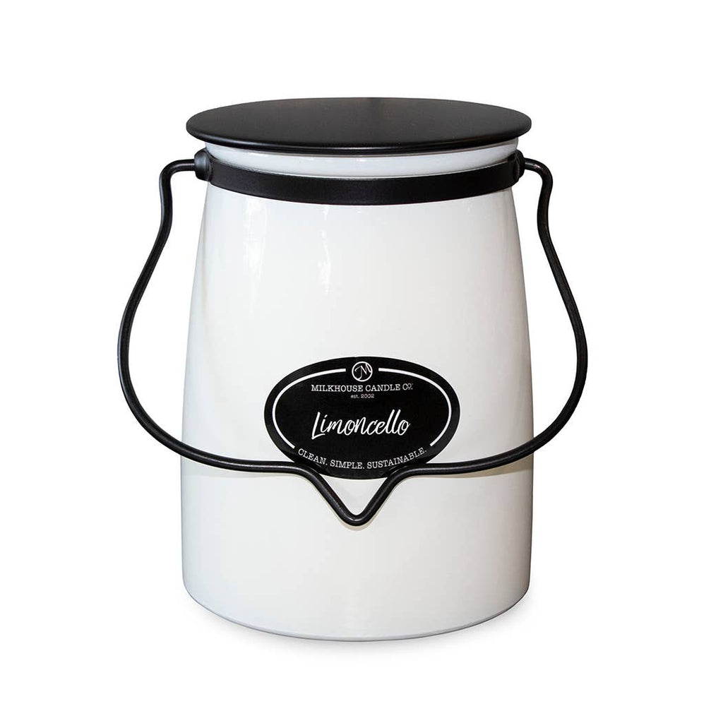 22 oz Butter Jar Candle: Limoncello