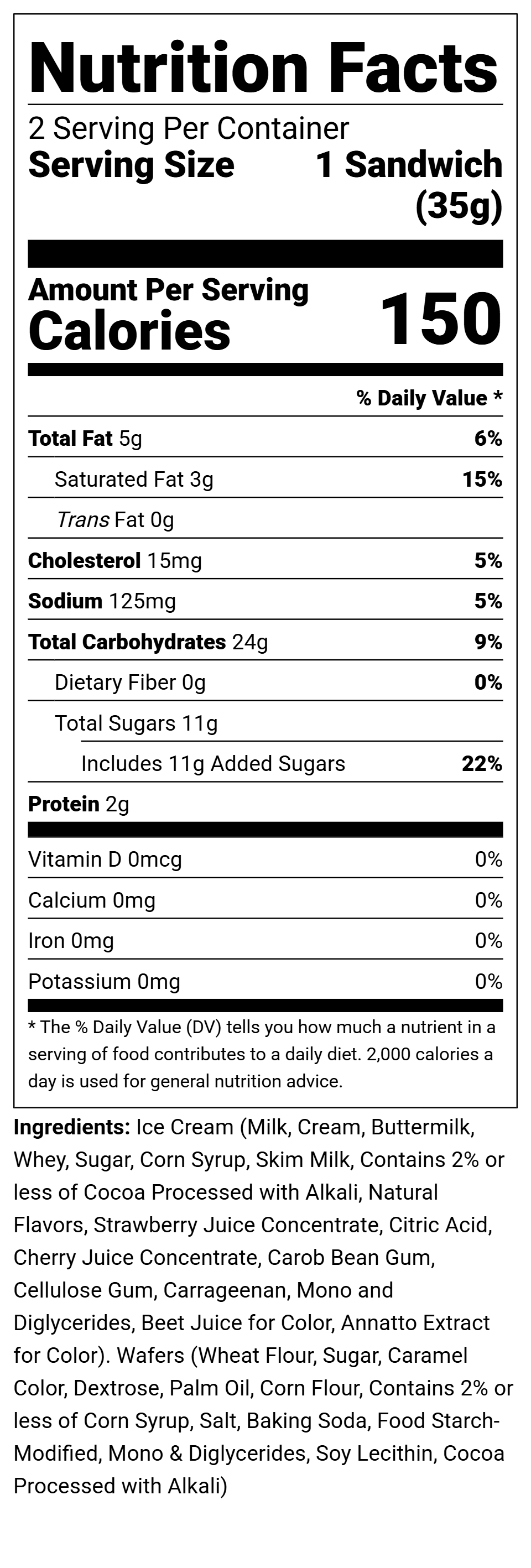 Ice Cream Sandwiches