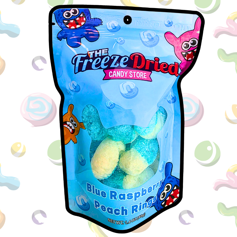 Blue Raspberry Peach Rings