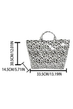Leopard PU Leather Water Proof Tote Bag