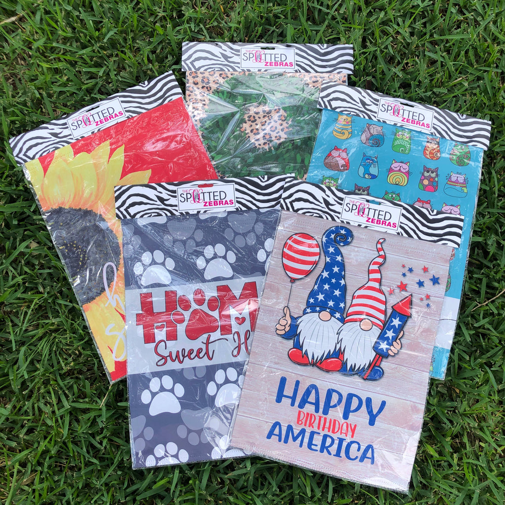 Garden Flag - Welcome Hope you Like Dog Hair