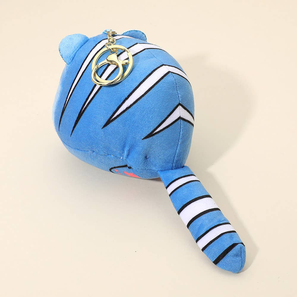 KPop Demon Hunters Huntrix The Derpy Tiger Keychain Charm