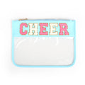 Varsity Letter Zippered Pouch Bag - CHEER