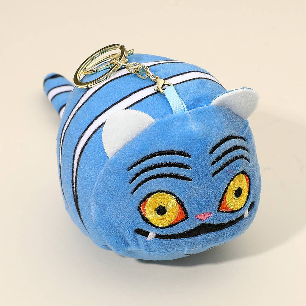 KPop Demon Hunters Huntrix The Derpy Tiger Keychain Charm